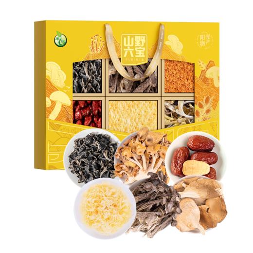 禾煜山野六宝-干货礼盒455g【年货】KY 商品图5