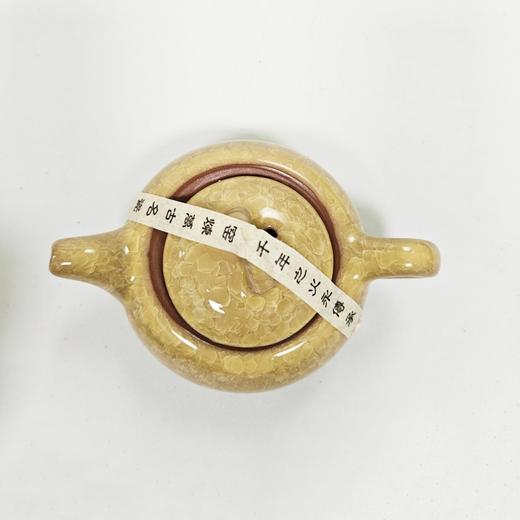 米黄色冰裂茶具套装整套陶瓷茶壶茶杯商务礼品 商品图2
