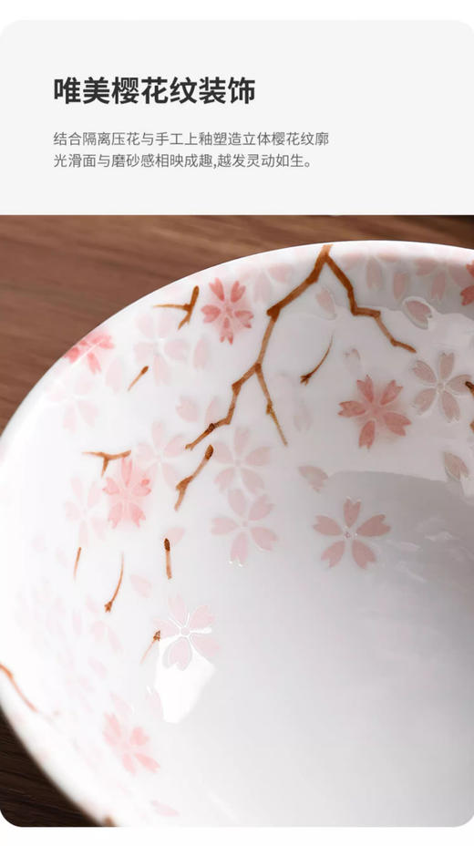 美浓烧樱花物语餐具樱花物语系列散件 商品图4