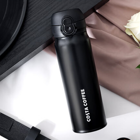 【分仓直发包邮】Costa咖世家弹跳双饮保温杯—黑色COS-2505-480