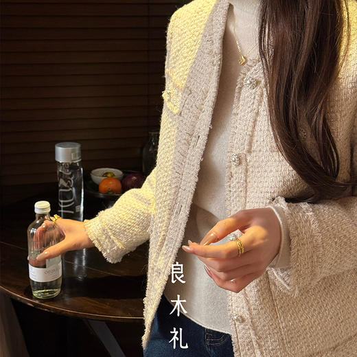 【特价不退换】【预售7天】良木礼小香鹅绒外套（3610） 商品图1