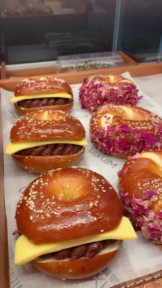 红豆黄油贝果 商品图1