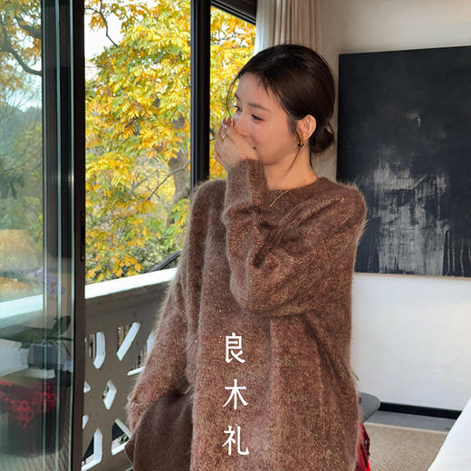 【预售7天】良木礼山羊绒上衣（D251102723F） 商品图1