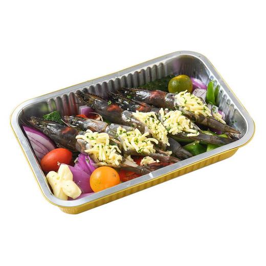 蒜蓉芝士烤黑虎虾/份 商品图0