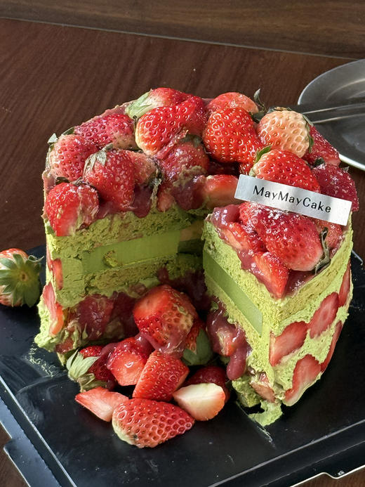 浓郁抹茶·草莓大满足（抹茶胚）【A5183】 商品图4