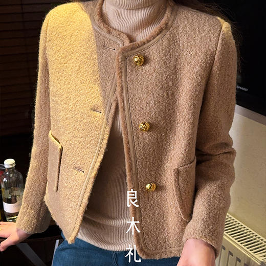 【特价不退不换】【部分现货】良木礼羊毛小香外套（Q2582107） 商品图1