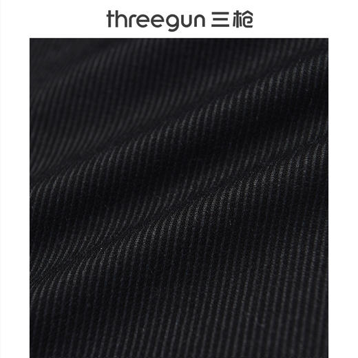 Threegun三枪 【针织条绒】萝卜裤型休闲女士长裤-60917B911 商品图4