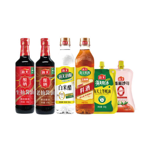 海天感动舌尖-调味礼盒-2610款【年货】KY 商品图2