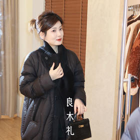 【预售7天】良木礼鹅绒外套（围巾）（1783）