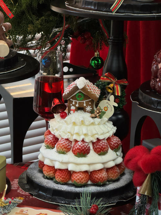 草莓圣诞姜饼屋 商品图2