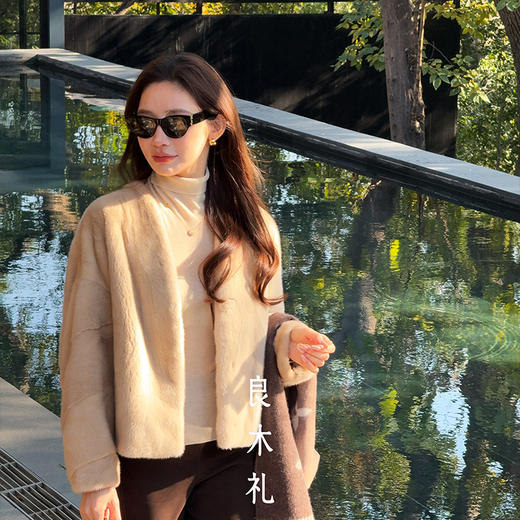 【预售7天】良木礼水貂外套（D251102761F） 商品图6