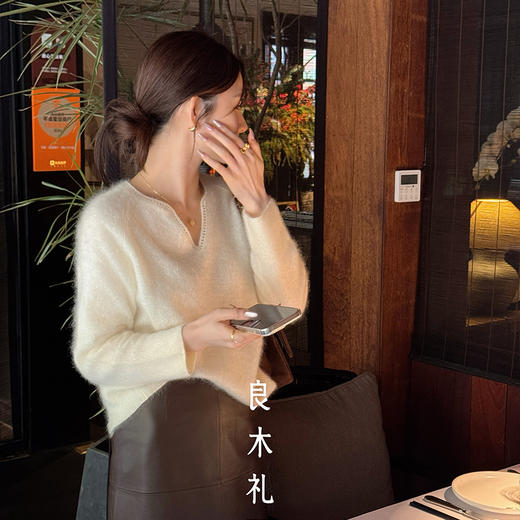 【部分现货】良木礼山羊绒上衣（2216F） 商品图4