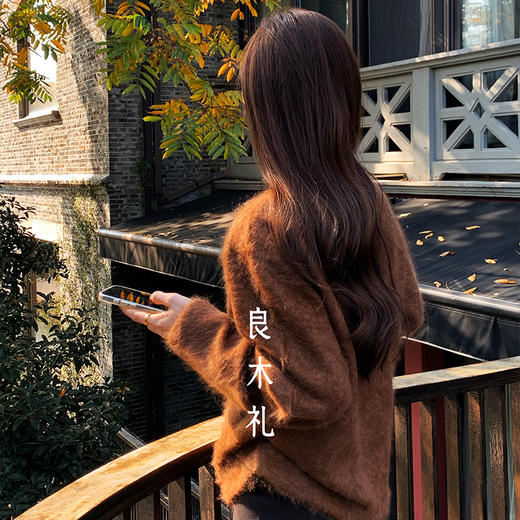 【特价不退换】【预售7天】良木礼山羊绒开衫（3920） 商品图2