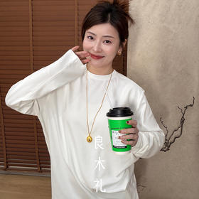 【预售7天】良木礼休闲白T（2750F）