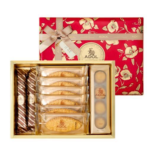 ADOL法式曲奇高奢伴手礼187g (红金含礼袋)【年货】LP 商品图0