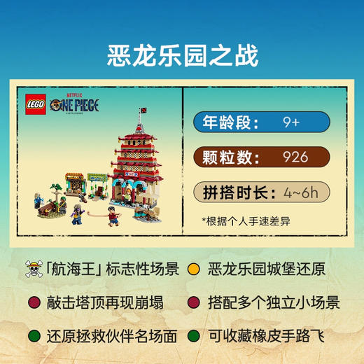 乐高积木   L75638    海贼王系列 恶龙乐园之战 商品图1