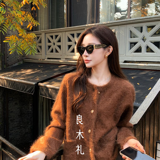 【特价不退换】【预售7天】良木礼山羊绒开衫（3920） 商品图4