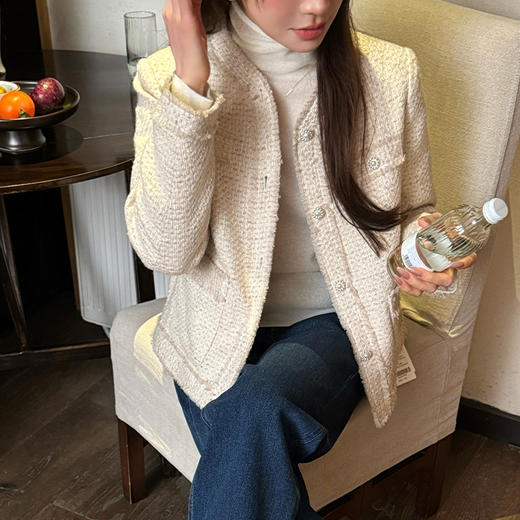 【特价不退换】【预售7天】良木礼小香鹅绒外套（3610） 商品图4