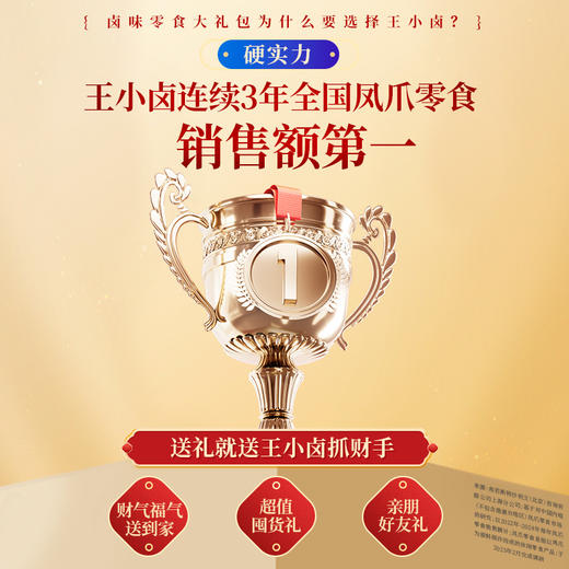 王小卤抓财手A款951g【年货】KY 商品图2