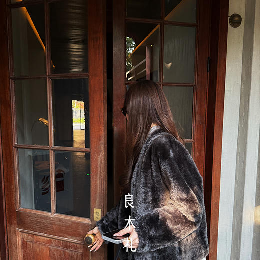 【预售7天】良木礼绵羊皮外套（2308） 商品图1