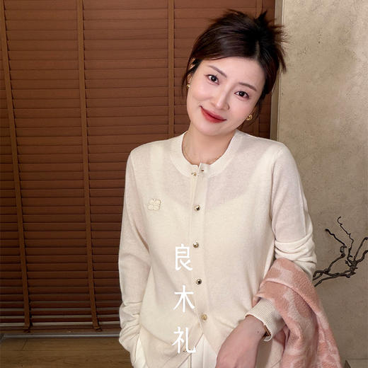 【特价不退换】【预售7天】良木礼山羊绒开衫（3613） 商品图2