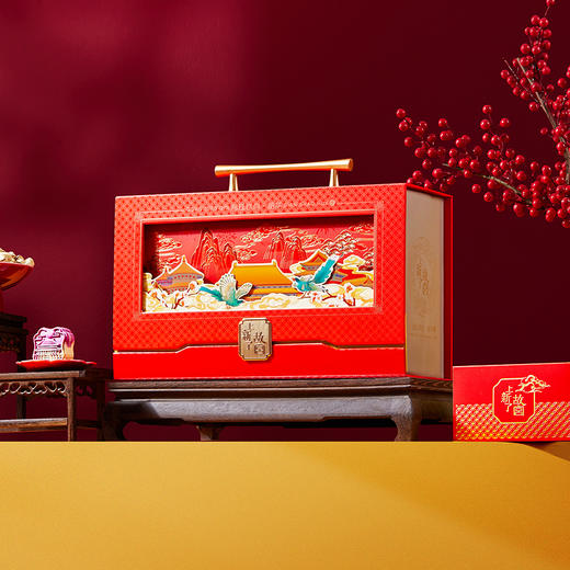 臻味&上新了故宫- 726g宫廷钦点·韶华礼盒 【年货】JDD 商品图1