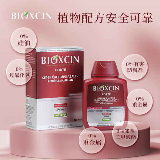 土耳其Bioxcin八倍防脱洗发水300ml 商品图4
