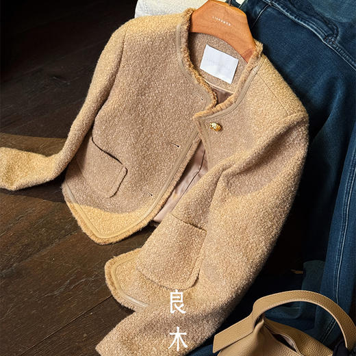【特价不退不换】【部分现货】良木礼羊毛小香外套（Q2582107） 商品图7