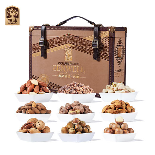 臻味皇家典藏100%纯坚果礼盒1800g 商品图9