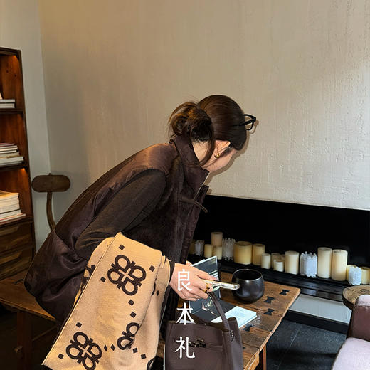 【特价不退换】【预售7天】良木礼印花鹅绒服（D251103612） 商品图3