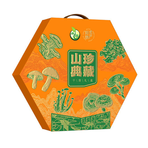 禾煜山珍典藏-干货礼盒510g【年货】KY 商品图2