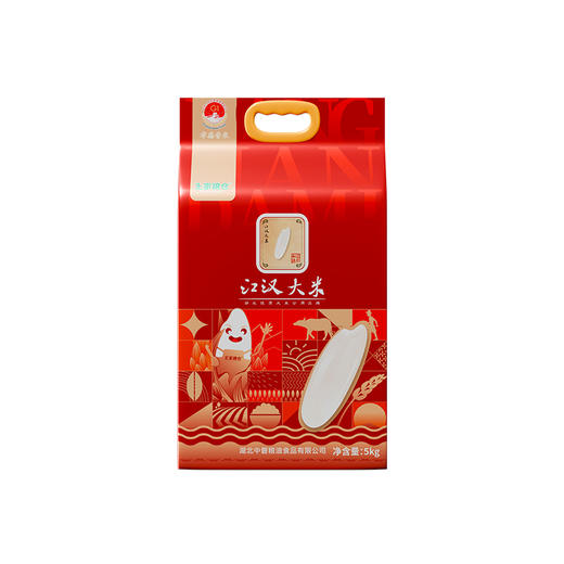 【严选】荆楚粮油 中磐王家粮仓江汉大米孝感香米鄂香二号晚稻米5kg/袋（厂家直发） 商品图5