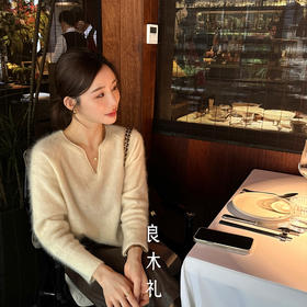 【部分现货】良木礼山羊绒上衣（2216F）