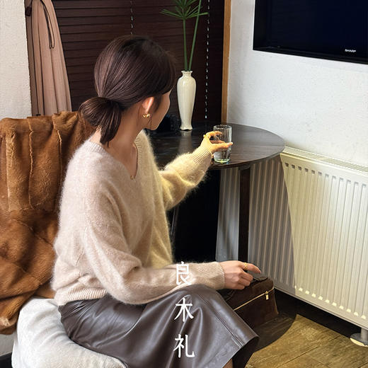 【特价不退换】【预售7天】良木礼绵羊毛上衣（D25102310F） 商品图2