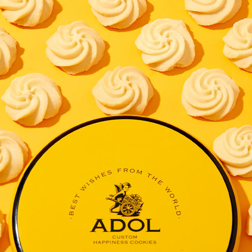 ADOL黄油曲奇组合装(蕾丝*1+珍妮原味*1)380g【年货】LP 商品图1
