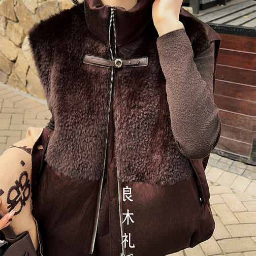 【特价不退换】【预售7天】良木礼印花鹅绒服（D251103612） 商品图4