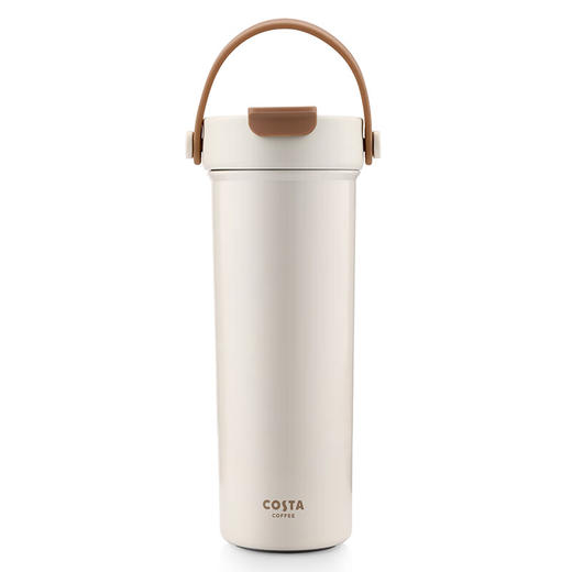 【分仓直发包邮】Costa咖世家手提双饮保温杯—白色COS-2529-600 商品图1