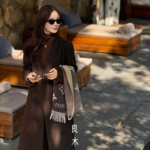 【预售7天】良木礼牦牛绒大衣(2455) 商品图2