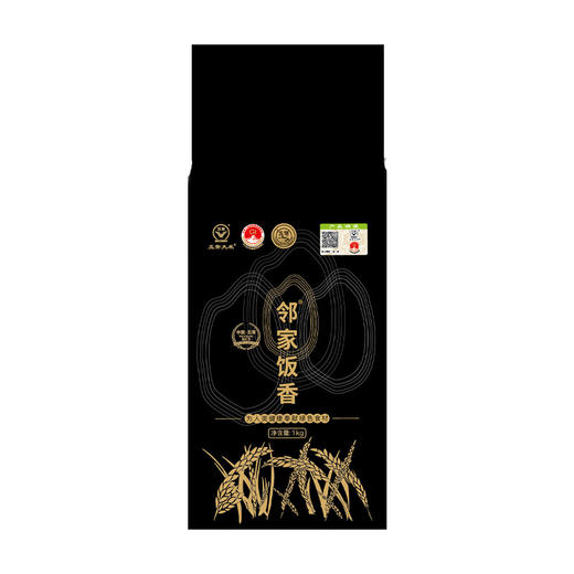 邻家饭香 核心产区五常大米 1kg 袋 真空包装 LJFX31 商品图0