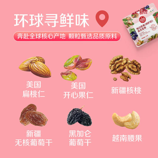 中粮时怡每日坚果（呵护款）混合坚果750g/盒 商品图4