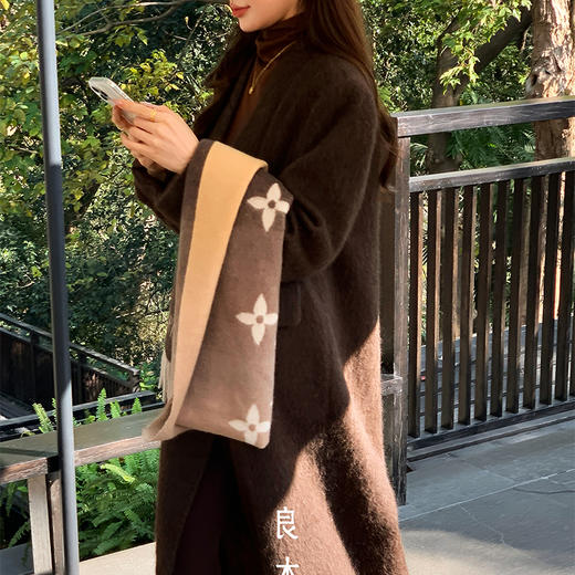 【预售7天】良木礼牦牛绒大衣(2455) 商品图4