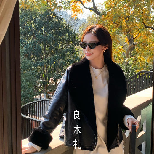 【预售7天】良木礼绵羊皮鹅绒外套（D251102771） 商品图0