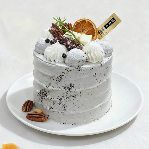 黑芝麻特调口味奶油蛋糕 商品图0