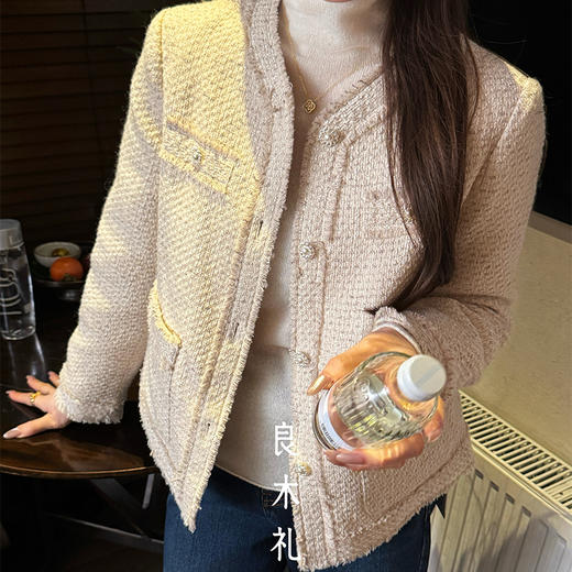 【特价不退换】【预售7天】良木礼小香鹅绒外套（3610） 商品图2