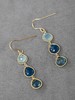 SpoiledBrat Jewelry三色宝石系列 | 蓝玉髓/磷灰石/托帕石耳环 商品缩略图5
