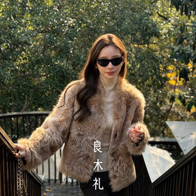 【预售7天】良木礼皮毛一体外套（D25102543）