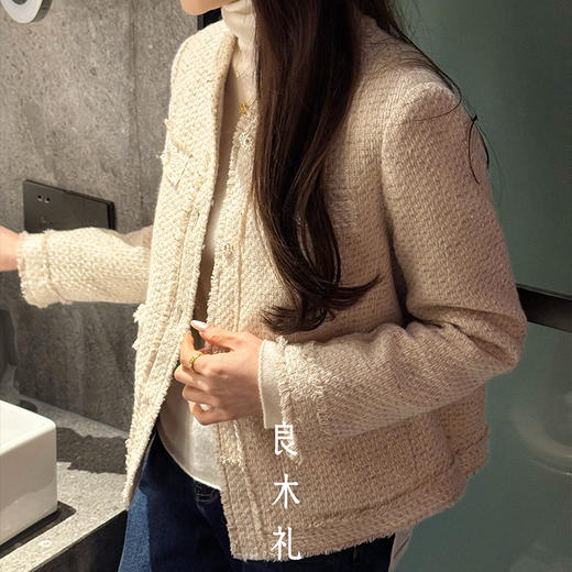 【特价不退换】【预售7天】良木礼小香鹅绒外套（3610） 商品图3