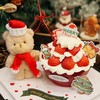2025年圣诞限定--圣诞小熊草莓碗 商品缩略图0
