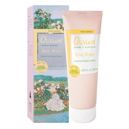 Oliviam/澳莉维亚澳洲进口茶树精华身体乳补水保湿滋润不油腻茶树精华身体乳 商品图0