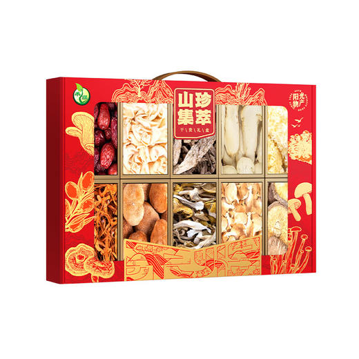 禾煜山珍集萃干货礼盒620g【年货】KY 商品图1